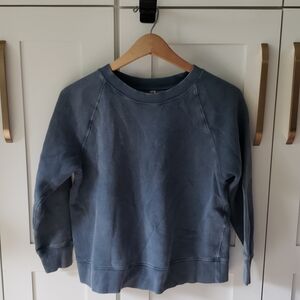 Free People Crewneck Sweatshirt Women’s M Vintage Navy Wash Baby Crew